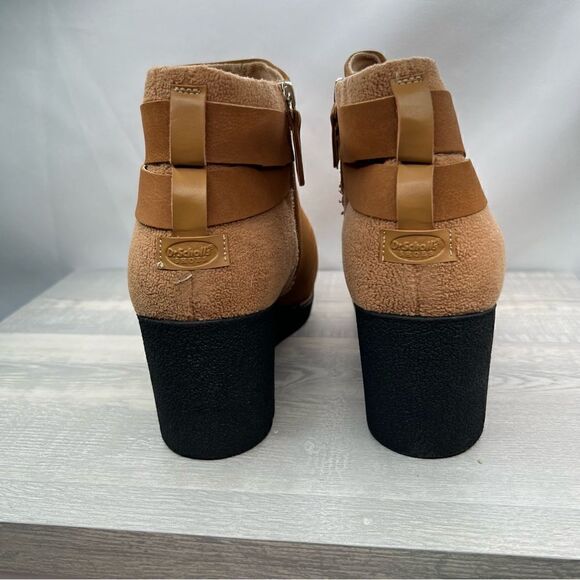 Dr. Schools Wedge Libi Ankle bootie in Honey. NWT - Picture 9 of 16